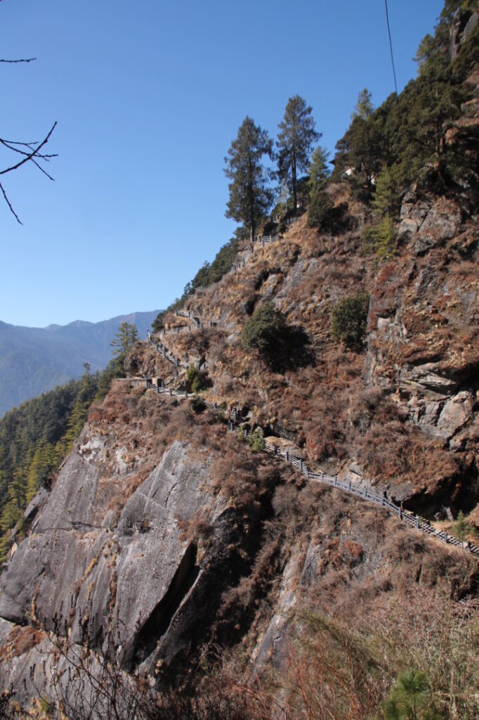 Steps to Tiger's Nest